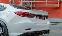 29 899 р. Крышка багажника Tuning-Sport v1 Mazda 6 GJ 1-ый рестайлинг седан (2015-2018) (Неокрашенная)  с доставкой в г. Москва. Увеличить фотографию 2