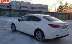 4 999 р. Козырёк на заднее стекло Boomer Design  Mazda 6  GJ (2012-2018) дорестайлинг седан, 1-ый рестайлинг седан (Неокрашенный)  с доставкой в г. Москва. Увеличить фотографию 5