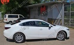 4 299 р. Козырёк на заднее стекло Sport Mazda 6 GJ дорестайлинг седан (2012-2015) (Неокрашенный)  с доставкой в г. Москва. Увеличить фотографию 5