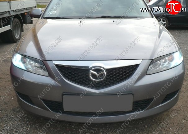 5 399 р. Решётка радиатора CT Mazda 6 GH дорестайлинг седан (2007-2010) (Неокрашенная)  с доставкой в г. Москва