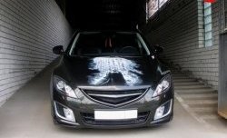 4 999 р. Решётка радиатора Sport Mazda 6 GH дорестайлинг седан (2007-2010) (Неокрашенная)  с доставкой в г. Москва. Увеличить фотографию 3