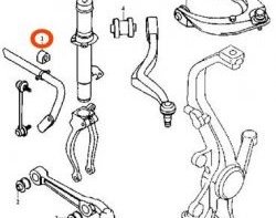 429 р. Полиуретановая втулка стабилизатора передней подвески Точка Опоры (24 мм)  Mazda Atenza ( GG) (2002-2012) лифтбэк дорестайлинг, седан дорестайлинг, универсал дорестайлинг  с доставкой в г. Москва. Увеличить фотографию 2