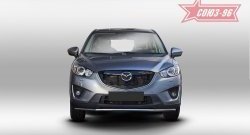 15 254 р. Одинарная защита переднего бампера (d42) Premium Souz-96 Mazda CX-5 KE дорестайлинг (2011-2014)  с доставкой в г. Москва. Увеличить фотографию 2