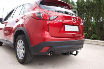 22 699 р. Фаркоп Aragon. (шар A)  Mazda CX-5 ( KE,  KF) (2011-2025) дорестайлинг, рестайлинг  с доставкой в г. Москва. Увеличить фотографию 4