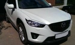 1 399 р. Реснички на фары CT v2 Mazda CX-5 KE дорестайлинг (2011-2014) (Неокрашенные)  с доставкой в г. Москва. Увеличить фотографию 3