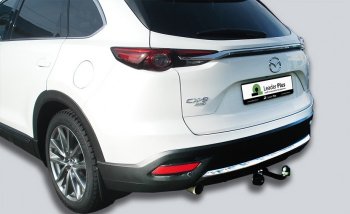 9 349 р. Фаркоп Лидер Плюс Mazda CX-9 TC дорестайлинг (2015-2024) (Без электропакета)  с доставкой в г. Москва. Увеличить фотографию 3