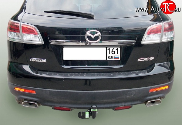 5 749 р. Фаркоп Лидер Плюс Mazda CX-9 TB дорестайлинг (2007-2009) (Без электропакета)  с доставкой в г. Москва