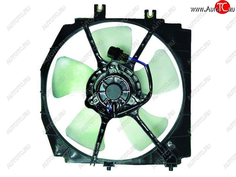 3 699 р. Вентилятор радиатора в сборе SAT  Mazda 323/Familia  седан (1998-2004) BJ дорестайлинг, BJ рестайлинг  с доставкой в г. Москва