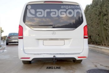 22 699 р. Фаркоп Aragon.(шар V) Mercedes-Benz Vito W447 дорестайлинг (2015-2020)  с доставкой в г. Москва. Увеличить фотографию 6