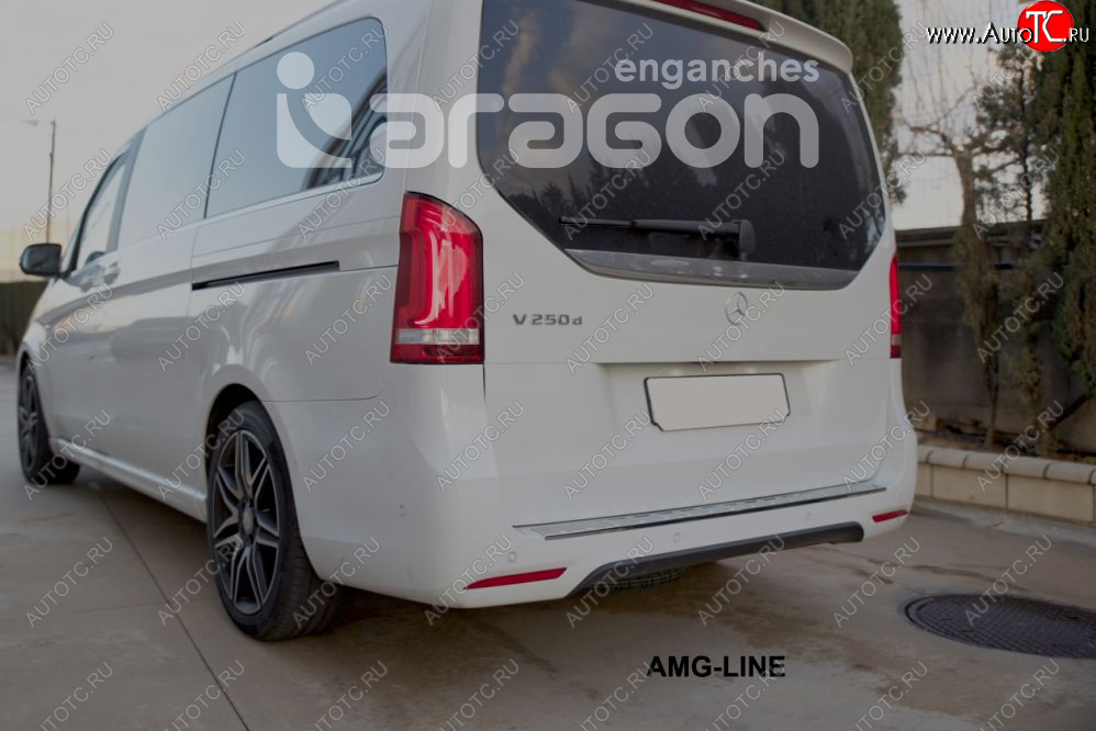 22 699 р. Фаркоп Aragon.(шар V) Mercedes-Benz Vito W447 дорестайлинг (2015-2020)  с доставкой в г. Москва