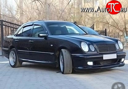 4 499 р. Пороги накладки Wald  Mercedes-Benz E-Class  W210 (1996-1999) дорестайлинг седан  с доставкой в г. Москва