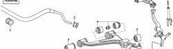 1 129 р. Полиуретановый сайлентблок нижнего рычага передней подвески Точка Опоры Mercedes-Benz E-Class W210 дорестайлинг универсал (1996-1999)  с доставкой в г. Москва. Увеличить фотографию 2