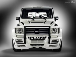 19 999 р. Передний бампер G55 ASMA DESIGN Mercedes-Benz G class W463 5 дв. дорестайлинг (1989-1994) (Неокрашенный)  с доставкой в г. Москва. Увеличить фотографию 2