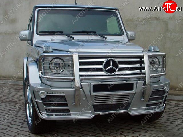 19 999 р. Передний бампер G55 ASMA DESIGN Mercedes-Benz G class W463 5 дв. дорестайлинг (1989-1994) (Неокрашенный)  с доставкой в г. Москва