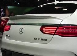 10 849 р. Лип спойлер (Coupe) AMG Style Mercedes-Benz GLE class C292 (2015-2025) (Неокрашенный)  с доставкой в г. Москва. Увеличить фотографию 2