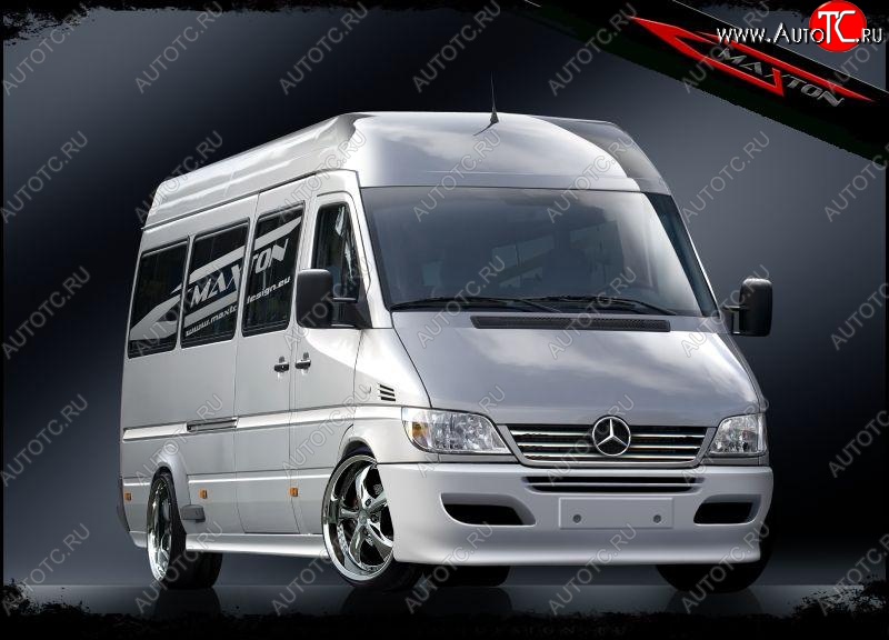 27 999 р. Передний бампер Maxton 2 Mercedes-Benz Sprinter W905 рестайлинг (2000-2006)  с доставкой в г. Москва