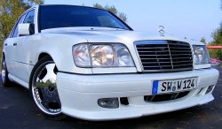 Передний бампер WALD Mercedes-Benz E-Class S124 универсал рестайлинг (1993-1996)