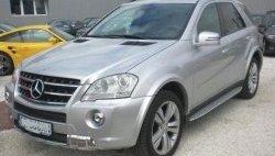 8 449 р. Накладки на колёсные арки CT Mercedes-Benz ML class W164 дорестайлинг (2005-2008) (Неокрашенные)  с доставкой в г. Москва. Увеличить фотографию 12