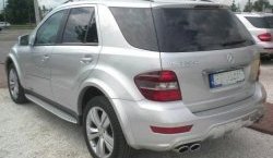 8 449 р. Накладки на колёсные арки CT Mercedes-Benz ML class W164 дорестайлинг (2005-2008) (Неокрашенные)  с доставкой в г. Москва. Увеличить фотографию 14