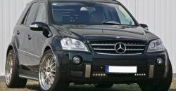 8 449 р. Накладки на колёсные арки CT Mercedes-Benz ML class W164 дорестайлинг (2005-2008) (Неокрашенные)  с доставкой в г. Москва. Увеличить фотографию 4