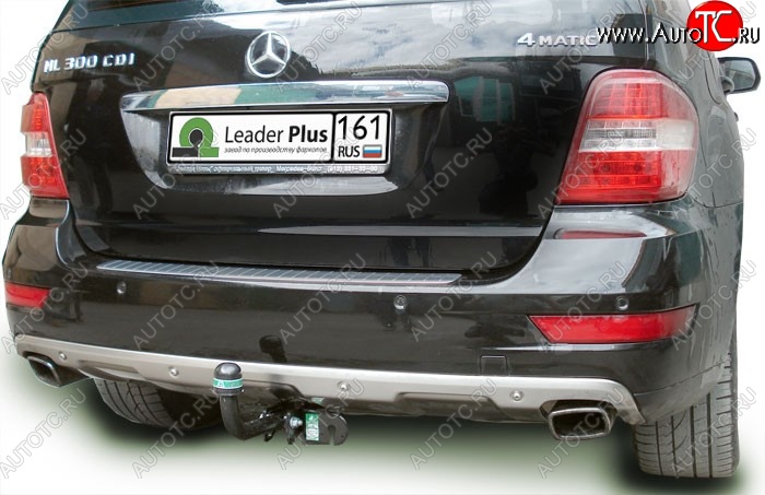 10 499 р. Фаркоп Лидер Плюс.  Mercedes-Benz ML class  W164 (2005-2011) дорестайлинг, рестайлинг (Без электропакета)  с доставкой в г. Москва