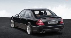 9 799 р. Пороги накладки Carlsson Mercedes-Benz E-Class W211 дорестайлинг седан (2002-2006) (Неокрашенные)  с доставкой в г. Москва. Увеличить фотографию 4