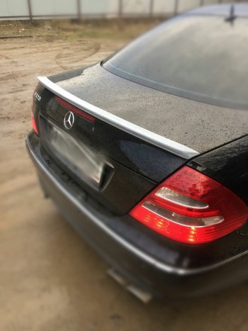 3 399 р. Лип спойлер АВТОКРАТ  Mercedes-Benz E-Class  W211 (2002-2009) дорестайлинг седан, рестайлинг седан (Неокрашенный)  с доставкой в г. Москва. Увеличить фотографию 2