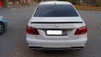 3 399 р. Лип спойлер АВТОКРАТ AMG  Mercedes-Benz E-Class  W212 (2009-2017) дорестайлинг седан, рестайлинг седан (Неокрашенный)  с доставкой в г. Москва. Увеличить фотографию 4