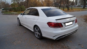 3 399 р. Лип спойлер АВТОКРАТ AMG  Mercedes-Benz E-Class  W212 (2009-2017) дорестайлинг седан, рестайлинг седан (Неокрашенный)  с доставкой в г. Москва. Увеличить фотографию 5