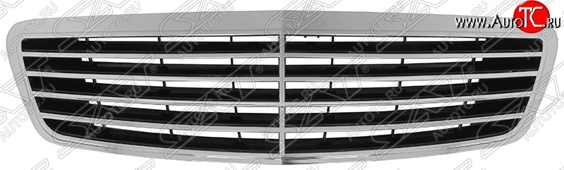 4 099 р. Решётка радиатора SAT Mercedes-Benz S class W220 (1998-2005) (Неокрашенная)  с доставкой в г. Москва