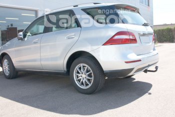 22 699 р. Фаркоп Aragon. (шар A) Mercedes-Benz ML class W166 (2011-2015)  с доставкой в г. Москва. Увеличить фотографию 6