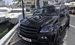 10 599 р. Решетка радиатора BRABUS WIDESTAR Mercedes-Benz GL class X164 рестайлинг (2009-2012) (Неокрашенная)  с доставкой в г. Москва. Увеличить фотографию 2