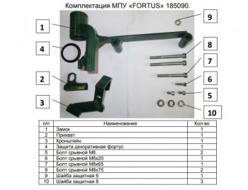 11 749 р. Замок КПП FORTUS (AT+) Mitsubishi Eclipse Cross GK дорестайлинг (2017-2021)  с доставкой в г. Москва. Увеличить фотографию 3