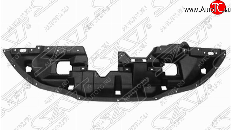 1 549 р. Защита двигателя (пыльник) SAT Mitsubishi ASX 2-ой рестайлинг (2017-2020) (Передняя)  с доставкой в г. Москва