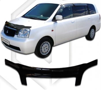 Дефлектор капота CA-Plastiс exclusive Mitsubishi (Митсубиси) Dion (Дион)  CR6W,CR9W (2000-2002) CR6W,CR9W дорестайлинг