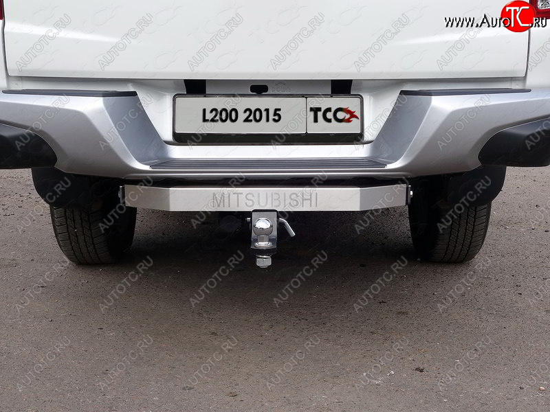 20 949 р. Фаркоп (тягово-сцепное устройство) TCC Тюнинг  Mitsubishi L200  5 KK,KL (2015-2022) дорестайлинг, рестайлинг (Оцинкованный, шар E)  с доставкой в г. Москва