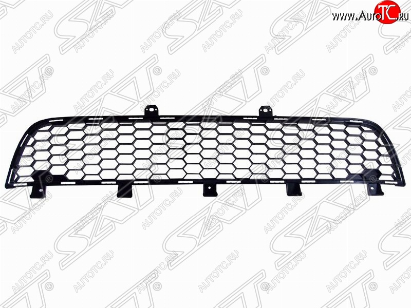 2 199 р. Решетка в передний бампер SAT Mitsubishi L200 4  рестайлинг (2013-2016)  с доставкой в г. Москва