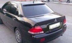 4 599 р. Козырёк на заднее стекло CT Mitsubishi Lancer 9 2-ой рестайлинг седан (2005-2009) (Неокрашенный)  с доставкой в г. Москва. Увеличить фотографию 2