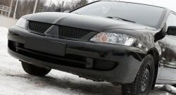 999 р. Реснички на фары RA Mitsubishi Lancer 9 1-ый рестайлинг универсал (2003-2005) (Неокрашенные)  с доставкой в г. Москва. Увеличить фотографию 2