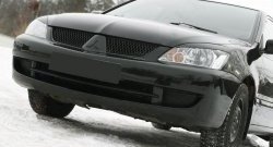 789 р. Реснички на фары RA Sport Mitsubishi Lancer 9 CS седан 2-ой рестайлинг (2005-2009) (Неокрашенные)  с доставкой в г. Москва. Увеличить фотографию 2