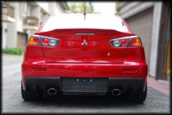 4 149 р. Лип спойлер DUCKBILL  Mitsubishi Lancer  10 (2007-2017) седан дорестайлинг, седан рестайлинг (Неокрашенный)  с доставкой в г. Москва. Увеличить фотографию 3