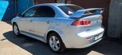 11 699 р. Спойлер Evo V1 Высокий  Mitsubishi Lancer  10 (2007-2017) седан дорестайлинг, седан рестайлинг (Неокрашенный)  с доставкой в г. Москва. Увеличить фотографию 5