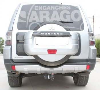 22 699 р. Фаркоп Aragon. (шар A) Mitsubishi Pajero 3 V70 дорестайлинг (1999-2003)  с доставкой в г. Москва. Увеличить фотографию 6