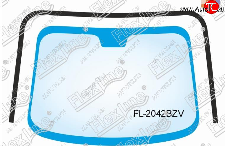 3 599 р. Молдинг лобового стекла FlexLine Mitsubishi Pajero Sport PA дорестайлинг (1996-2004)  с доставкой в г. Москва