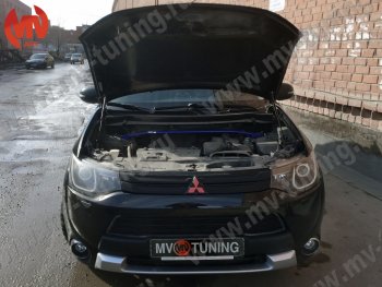 3 189 р. Растяжка (распорка) передних стоек MV-Tuning Mitsubishi Outlander GF 2-ой рестайлинг (2015-2018)  с доставкой в г. Москва. Увеличить фотографию 5