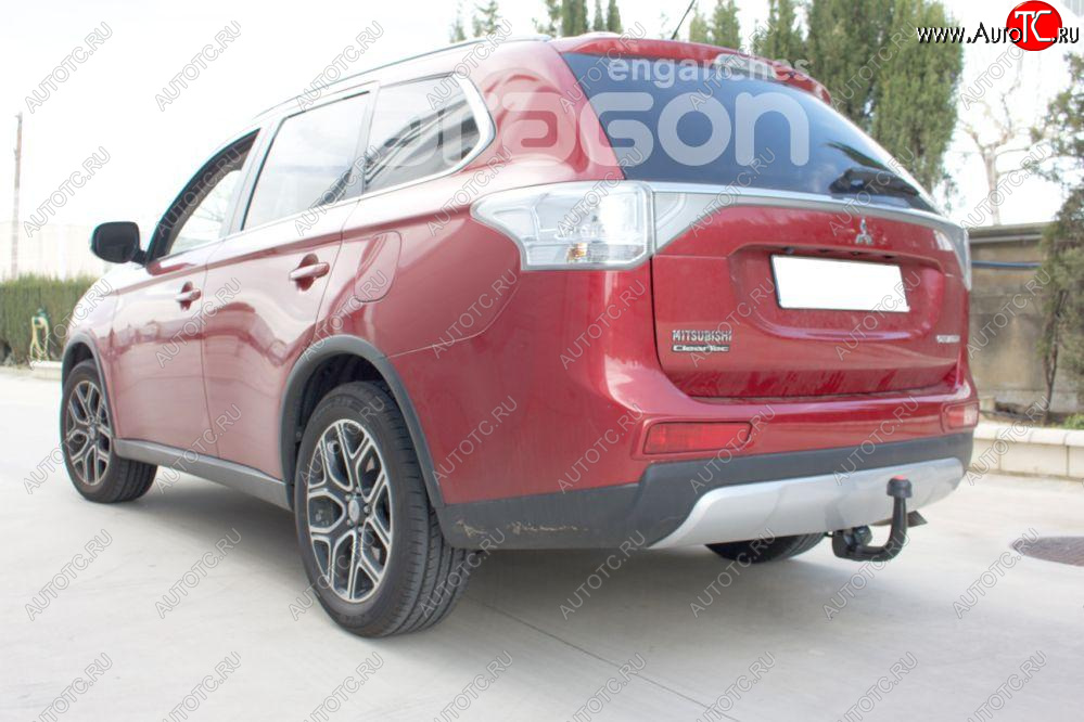 22 699 р. Фаркоп Aragon.(шар V) Mitsubishi Outlander GF 3-ий рестайлинг (2018-2022)  с доставкой в г. Москва