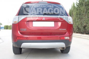 22 699 р. Фаркоп Aragon.(шар V) Mitsubishi Outlander GF 3-ий рестайлинг (2018-2022)  с доставкой в г. Москва. Увеличить фотографию 5