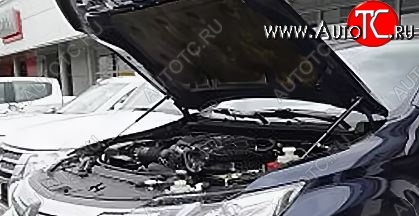 2 299 р. Упоры капота Russtal Mitsubishi Outlander GF 3-ий рестайлинг (2018-2022)  с доставкой в г. Москва