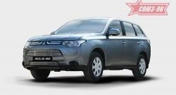 Декоративные элементы воздухозаборника Souz-96 (d16) Mitsubishi Outlander GF дорестайлинг (2012-2014)