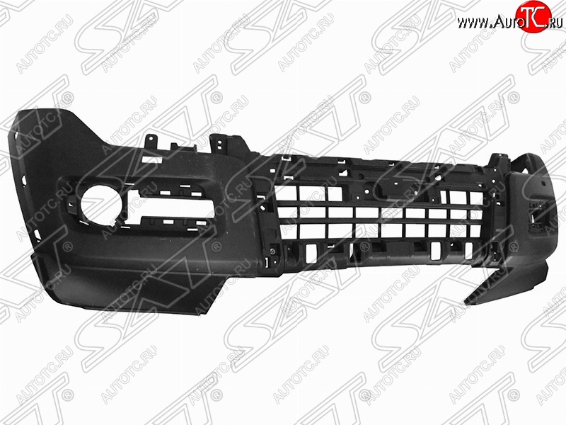 9 999 р. Передний бампер SAT Mitsubishi Pajero 4 V90 2-ой рестайлинг (2014-2020) (Неокрашенный)  с доставкой в г. Москва